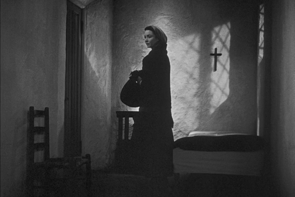 A atriz Jennifer Jones como Bernadette Sobirous no filme "A canção de Bernadette", de Henry King - Lumine TV