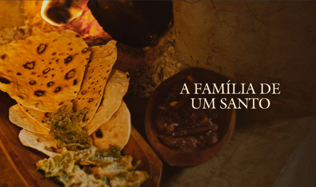 Imagem da publicação “Na mesa com os santos”
