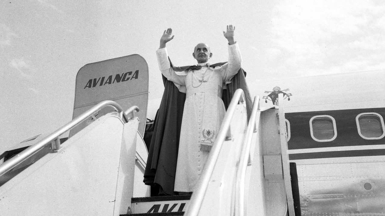 O Papa Paulo VI colombia